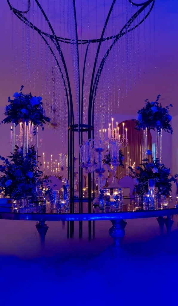 دیزاین مخصوص تالارهای عقد و عروسی توسط تشریفات عرفانی قزوین