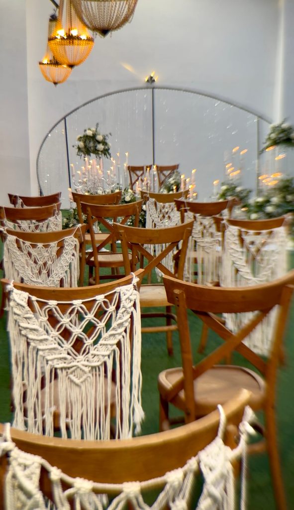 چیدمان و طراحی تالار عروسی توسط تشریفات عرفانی