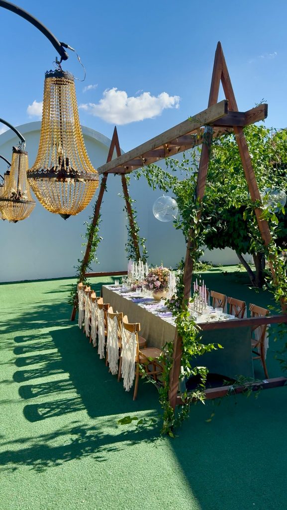 طراحی اختصاصی باغ تالار ها برای مراسم ها توسط تشریفات عرفانی قزوین