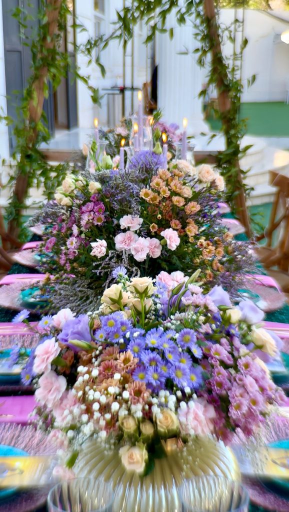 گل آرایی ویژه برای جشن عقد توسط تشریفات عرفانی قزوین